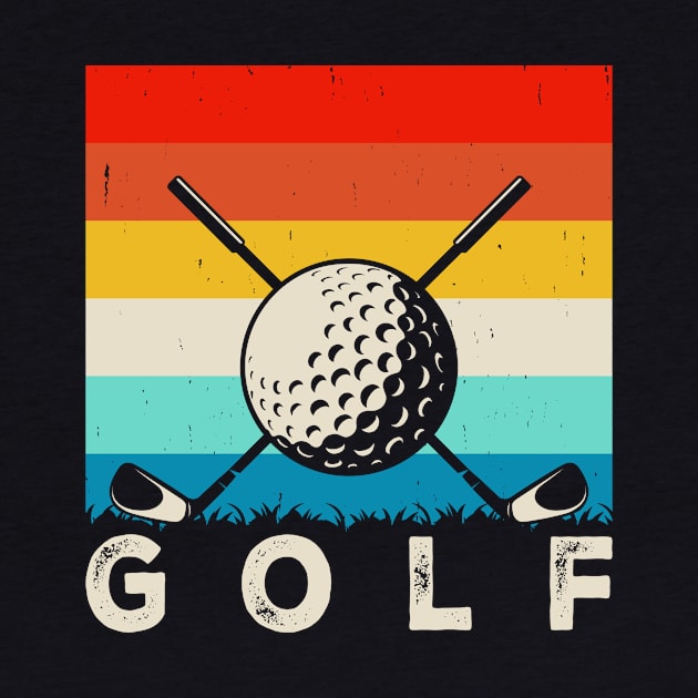 Golf T Shirt For Women Men by Pretr=ty